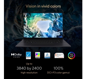 Asus ProArt P16 H7606WP-SR231X | Nano Black | 16 " | OLED | Touchscreen | 3K | 2880 x 1800 pixels | 120 Hz | Glossy | AMD Ryzen AI 9 | HX 370 | 64 GB | LPDDR5X | Solid-state drive capacity 2000 GB | NVIDIA GeForce RTX 5070 | GDDR7 | 8 GB | Windows 11 Pro 