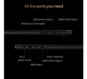 Asus ProArt P16 H7606WP-SR231X | Nano Black | 16 " | OLED | Touchscreen | 3K | 2880 x 1800 pixels | 120 Hz | Glossy | AMD Ryzen AI 9 | HX 370 | 64 GB | LPDDR5X | Solid-state drive capacity 2000 GB | NVIDIA GeForce RTX 5070 | GDDR7 | 8 GB | Windows 11 Pro 