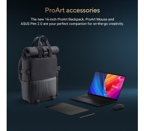 Asus ProArt P16 H7606WP-SR231X | Nano Black | 16 " | OLED | Touchscreen | 3K | 2880 x 1800 pixels | 120 Hz | Glossy | AMD Ryzen AI 9 | HX 370 | 64 GB | LPDDR5X | Solid-state drive capacity 2000 GB | NVIDIA GeForce RTX 5070 | GDDR7 | 8 GB | Windows 11 Pro 