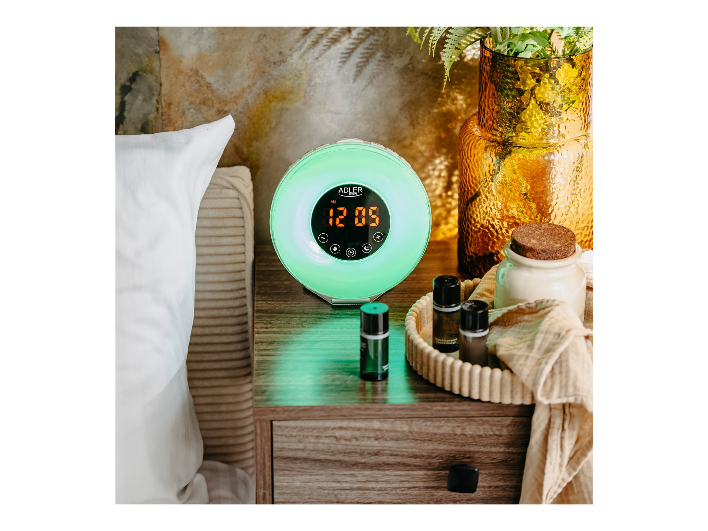 Adler Wake-Up Light Alarm Clock | AD 1916