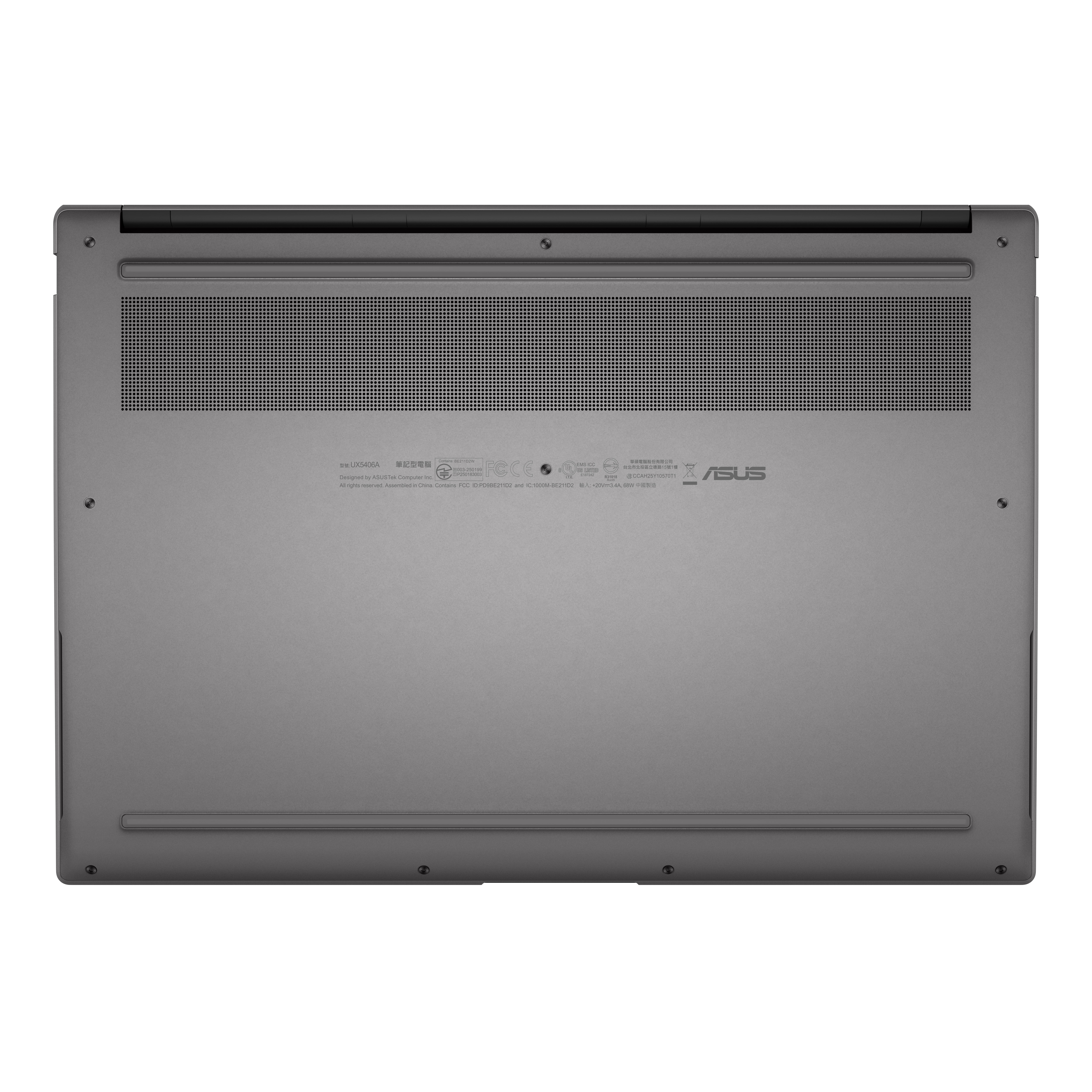 Asus Zenbook S14 UX5406AA-SU324W | Antrim Gray | 14 " | OLED | Touchscreen | 3K | 2880 x 1800 pixels | 120 Hz | Glossy | Intel Core Ultra 9 | 386H | 32 GB | LPDDR5X | Solid-state drive capacity 1000 GB | Intel Graphics | Windows 11 Home | 802.11be | Bluet