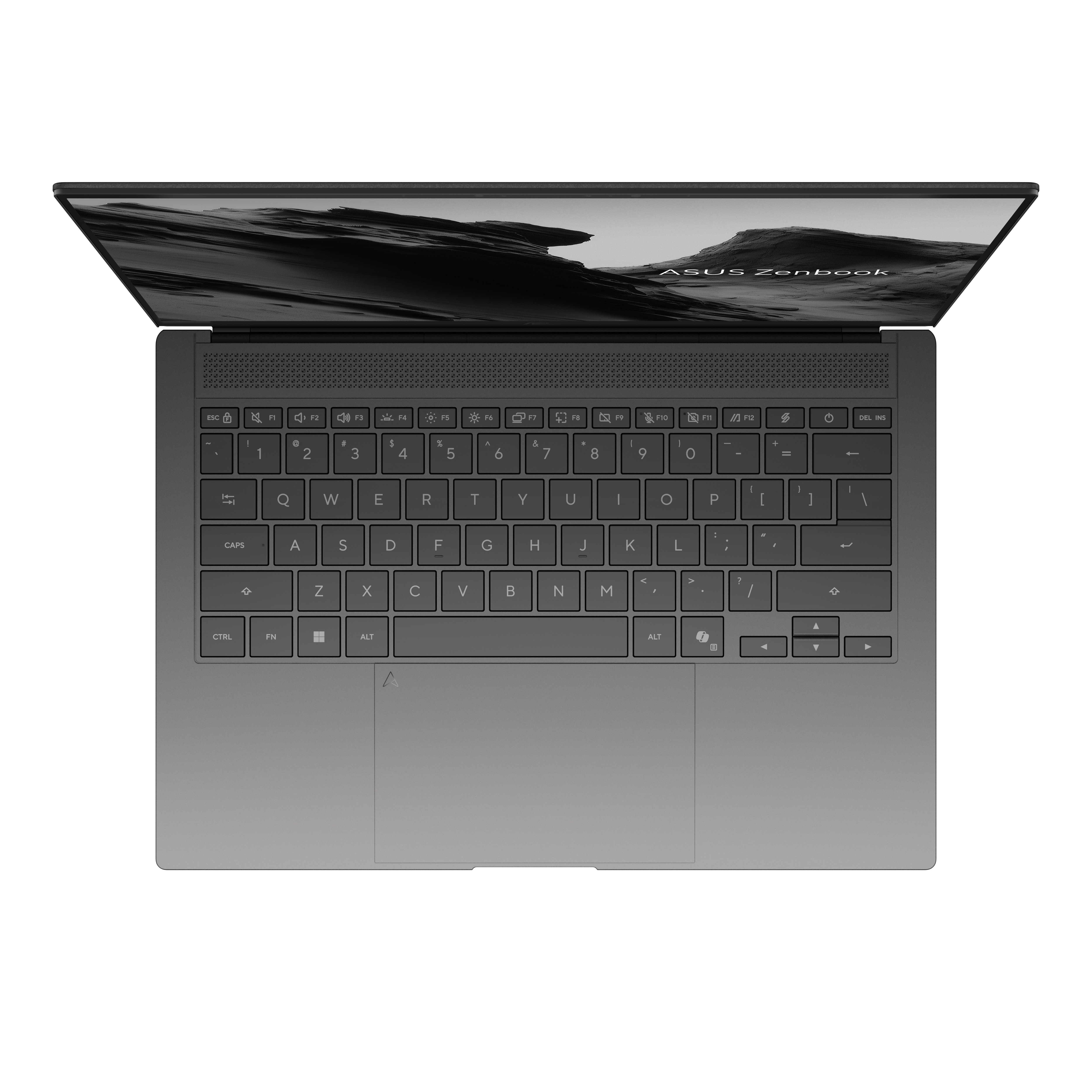 Asus Zenbook S14 UX5406AA-SU272X | Antrim Gray | 14 " | OLED | Touchscreen | 3K | 2880 x 1800 pixels | 120 Hz | Glossy | Intel Core Ultra 9 | 386H | 32 GB | LPDDR5X | Solid-state drive capacity 1000 GB | Intel Graphics | Windows 11 Pro | 802.11be | Blueto