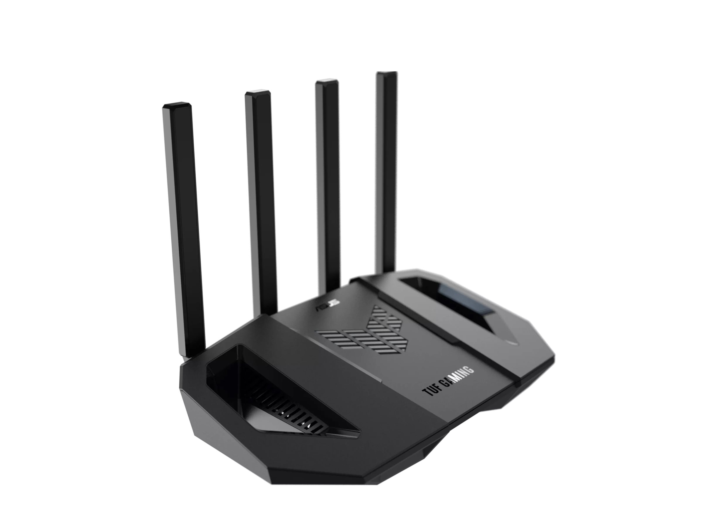 Dual-band Gaming Router | TUF-BE3600 | 802.11ax | 10/100/1000 Mbit/s | Ethernet LAN (RJ-45) ports 5 | Mesh Support Yes | MU-MiMO No | No mobile broadband | Antenna type External | 1x USB 3.2 Gen 1
