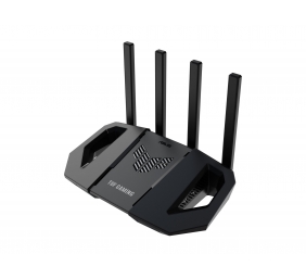 Dual-band Gaming Router | TUF-BE3600 | 802.11ax | 10/100/1000 Mbit/s | Ethernet LAN (RJ-45) ports 5 | Mesh Support Yes | MU-MiMO No | No mobile broadband | Antenna type External | 1x USB 3.2 Gen 1