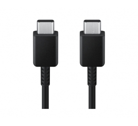 Samsung EP-DX310 USB-C Male į USB-C Male Kabelis (3A) 1.8m, Juoda