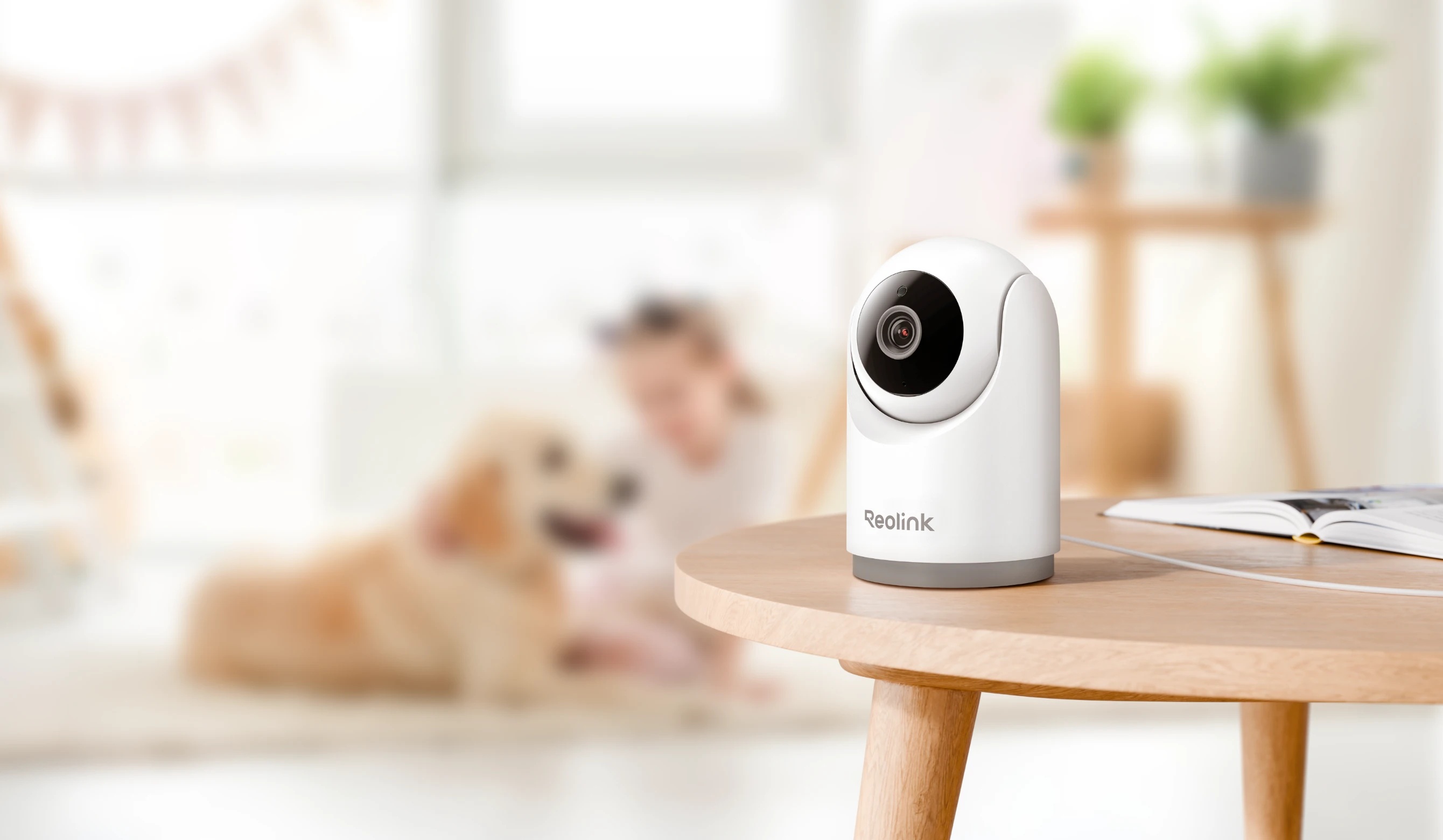 Reolink Smart Wi-Fi PT Indoor Security Camera | E331 | PTZ | 5 MP | F4mm/F1.6 | H.264 | Micro SD, Max. 512 GB