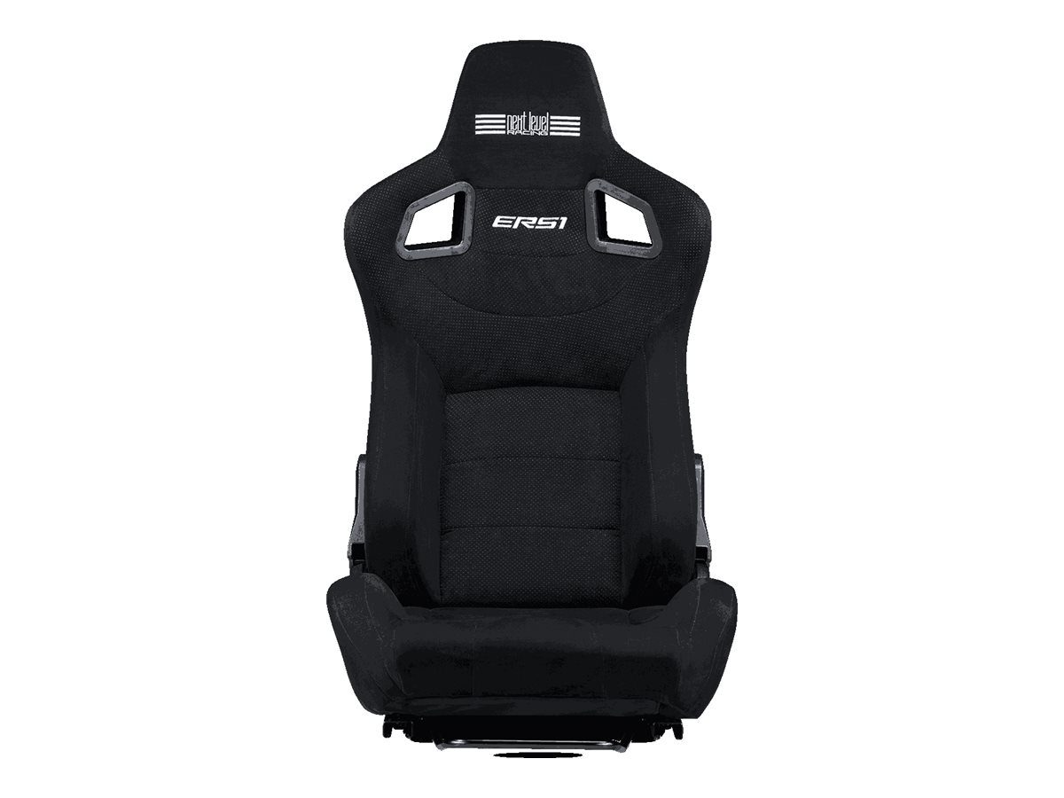 Next Level Racing ERS1 Elite Racing Seat, Leather and Mesh Edition | Black