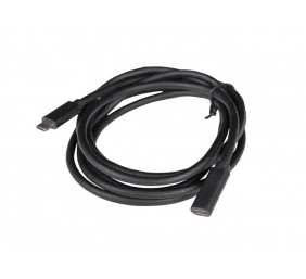 Lanberg USB-C M/F 3.1 Cable | CA-USBE-20CC-0015-BK