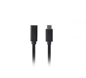 Lanberg USB-C M/F 3.1 Cable | CA-USBE-20CC-0015-BK