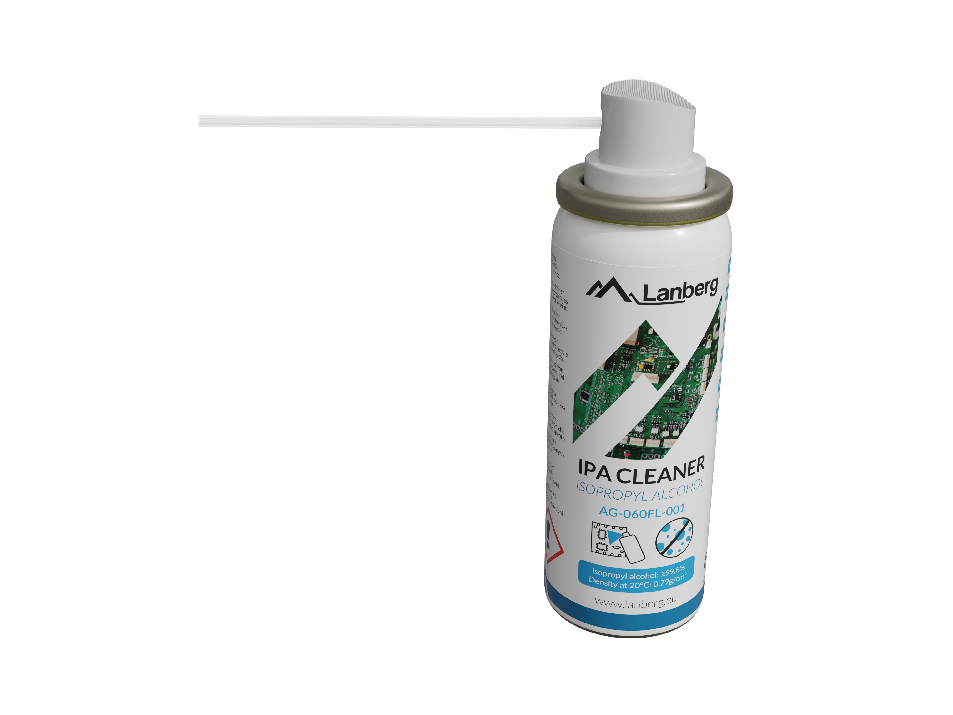 Lanberg Isopropyl Alcohol IPA 99.8% | AG-060FL-001 | 60 ml