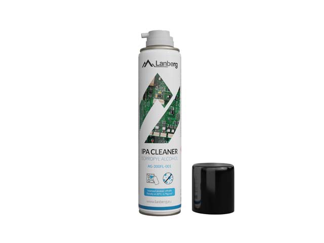 Lanberg Isopropyl Alcohol IPA 99.8% | AG-300FL-001 | 300 ml