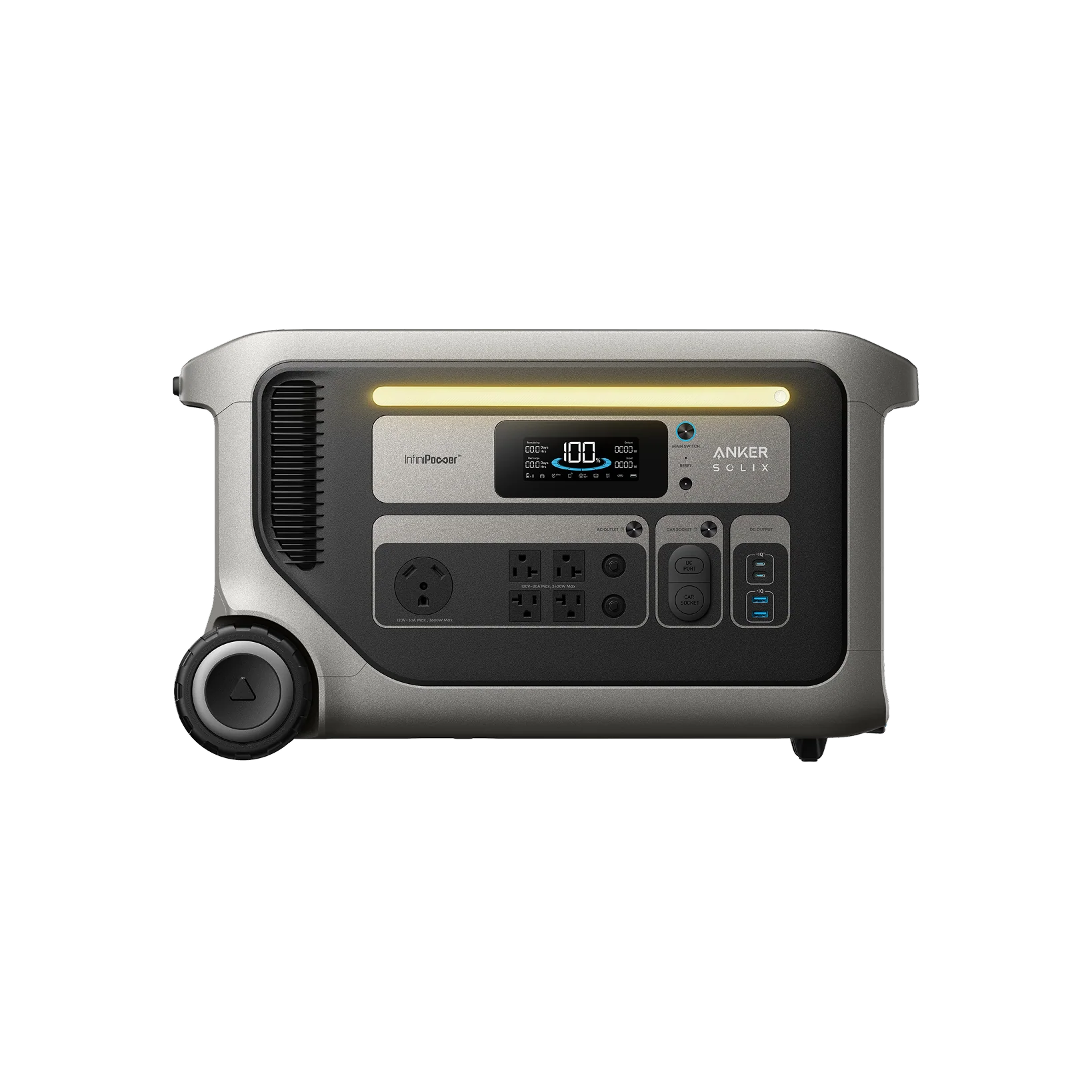 Anker Solix Portable Power Station, 3072 Wh, 3600 W | F3000