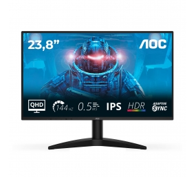 AOC | Q24B36X | 24 " | IPS | QHD | 16:9 | 144 Hz | 4 ms | 2560 x 1440 pixels | 300 cd/m² | HDMI ports quantity 1 | Black