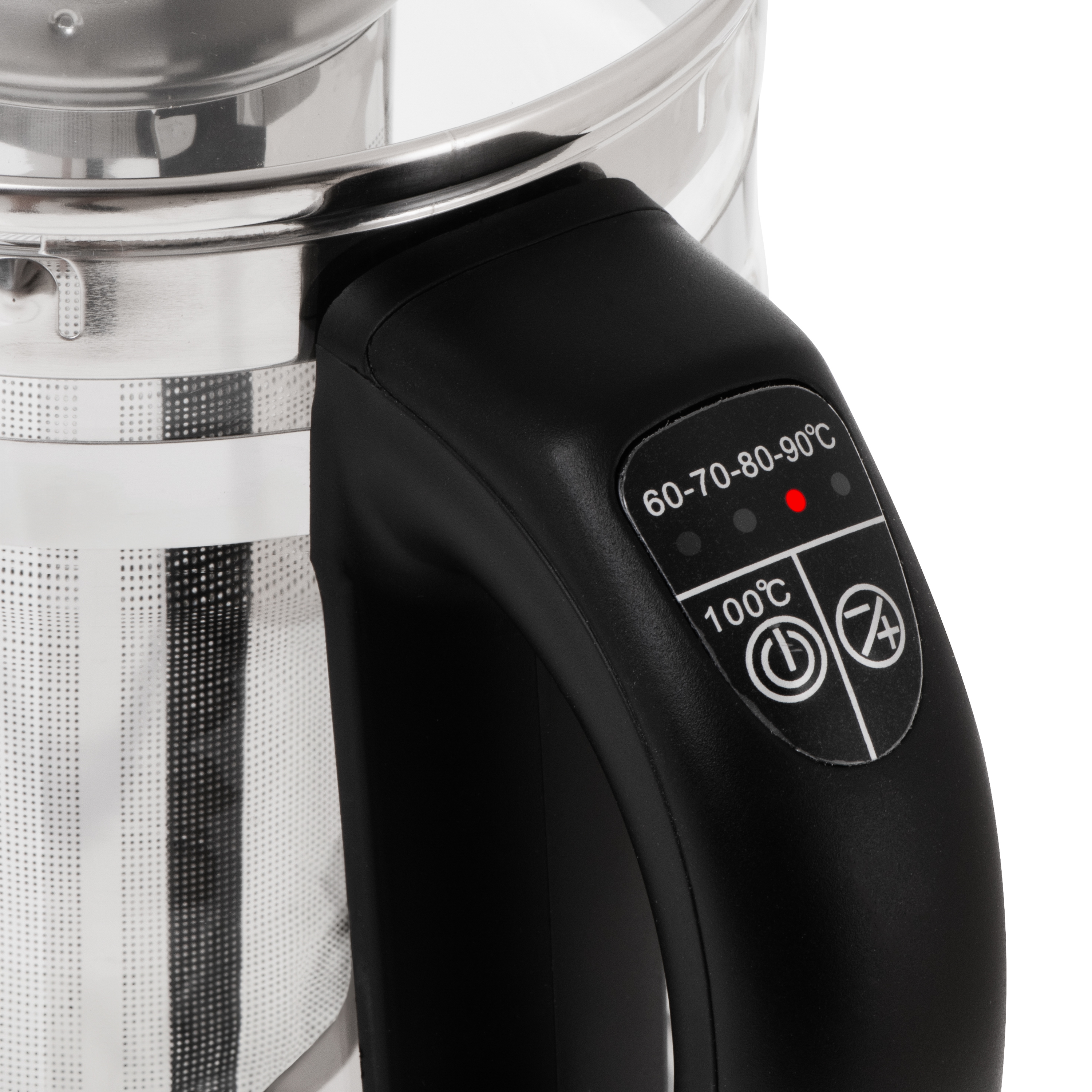 Adler Kettle | AD 1299 | Electric | 2200 W | 1.5 L | Glass | 360° rotational base | Black