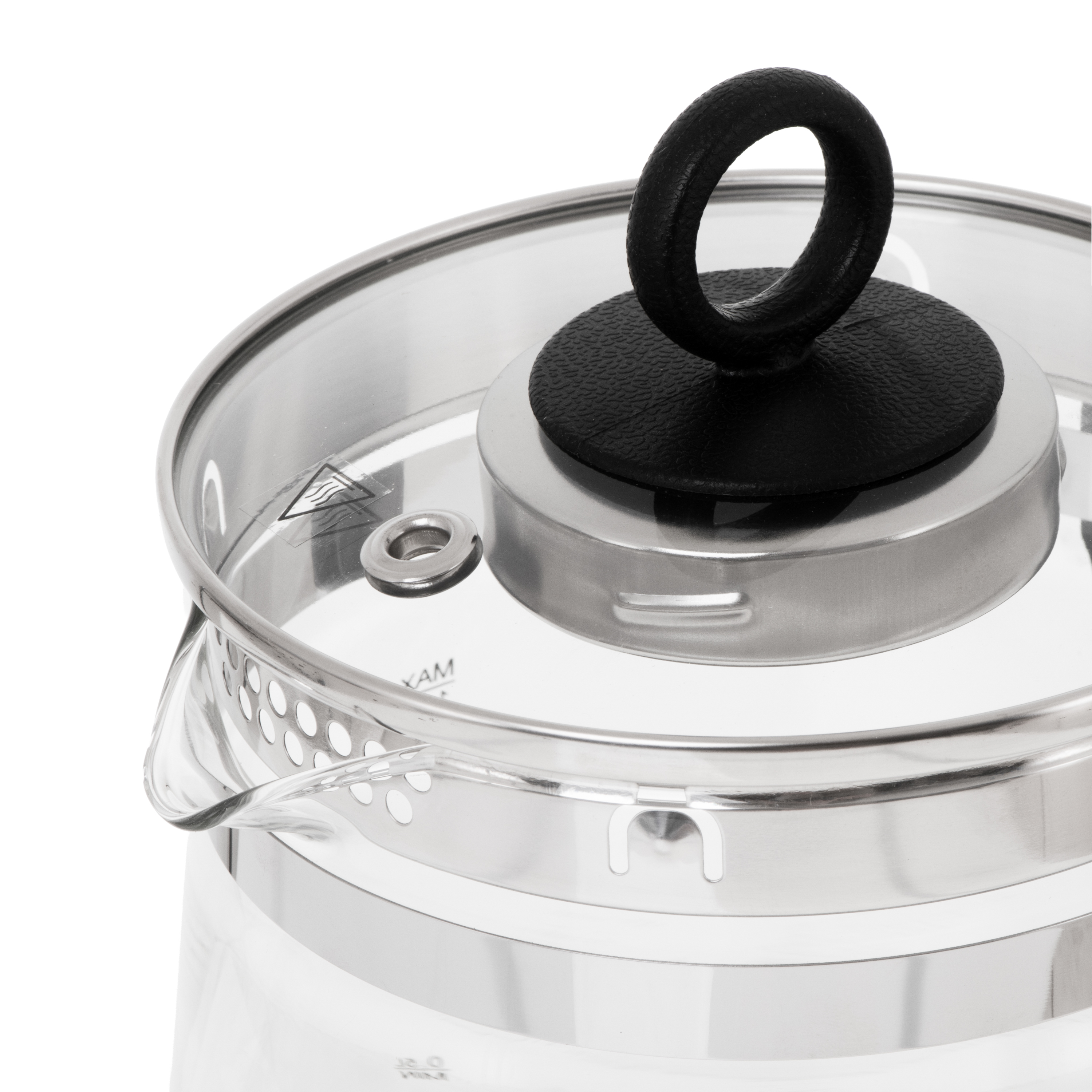 Adler Kettle | AD 1299 | Electric | 2200 W | 1.5 L | Glass | 360° rotational base | Black