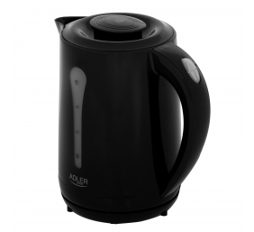 Adler Kettle | AD 1244 | Electric | 1850 W | 2.5 L | Plastic | 360° rotational base | Black