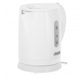 Mesko Kettle | MS 1376 | Electric | 850 W | 0.8 L | Plastic | 360° rotational base | White
