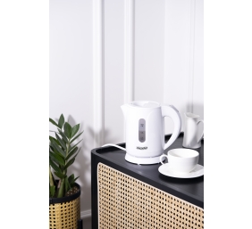 Mesko Kettle | MS 1376 | Electric | 850 W | 0.8 L | Plastic | 360° rotational base | White