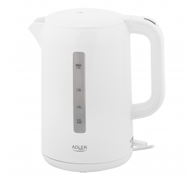 Adler Kettle | AD 1386 | Electric | 1850 W | 2.2 L | Plastic | 360° rotational base | White
