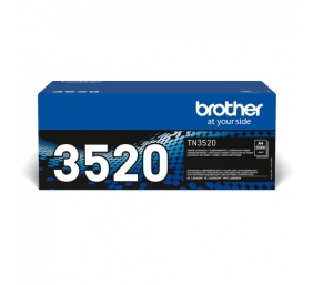 Brother TN-3520 (TN3520) Lazerinė kasetė, Juoda