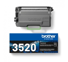 Brother TN-3520 (TN3520) Lazerinė kasetė, Juoda