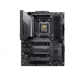 MSI MAG X870E TOMAHAWK MAX WIFI | Processor family AMD | Processor socket AM5 | DDR5 | Supported hard disk drive interfaces SATA, M.2 | Number of SATA connectors 4