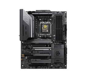 MSI MAG X870E TOMAHAWK MAX WIFI | Processor family AMD | Processor socket AM5 | DDR5 | Supported hard disk drive interfaces SATA, M.2 | Number of SATA connectors 4