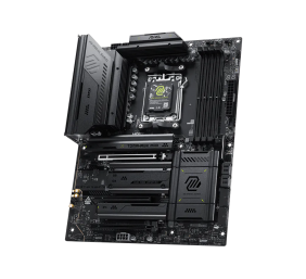 MSI MAG X870E TOMAHAWK MAX WIFI | Processor family AMD | Processor socket AM5 | DDR5 | Supported hard disk drive interfaces SATA, M.2 | Number of SATA connectors 4