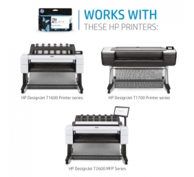 HP 730 (P2V63A) Rašalinė kasetė, Purpurinė (SPEC)