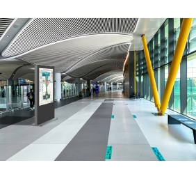 EDBAK Floor stand | IDS09.55 Indoor Public Display Totem | 55 " | Black