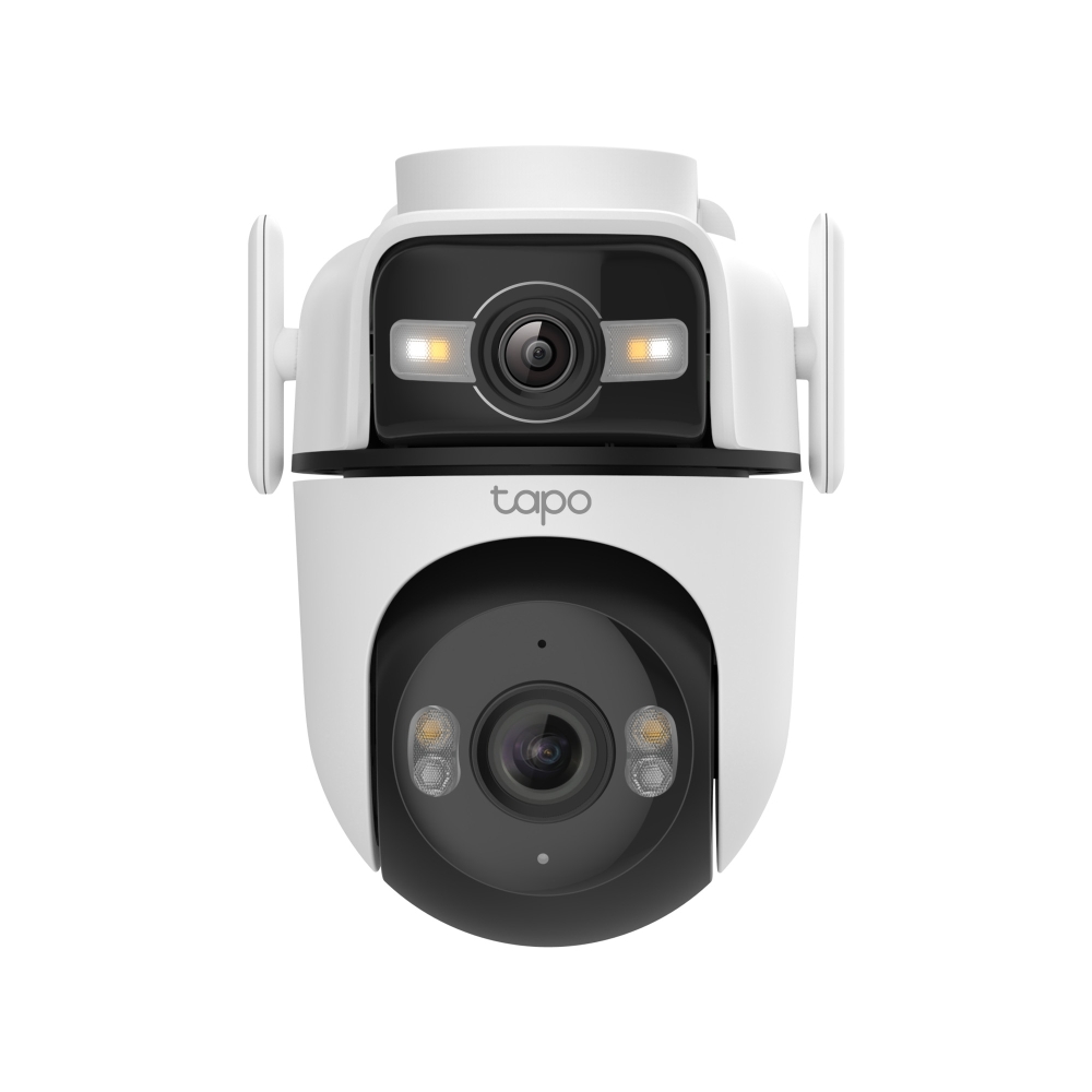 TP-LINK | Dual Lens Security Wi-Fi Camera | Tapo C545D | Dome | 3 MP | 6mm | IP66 | H.264 | MicroSD, up to 512 GB