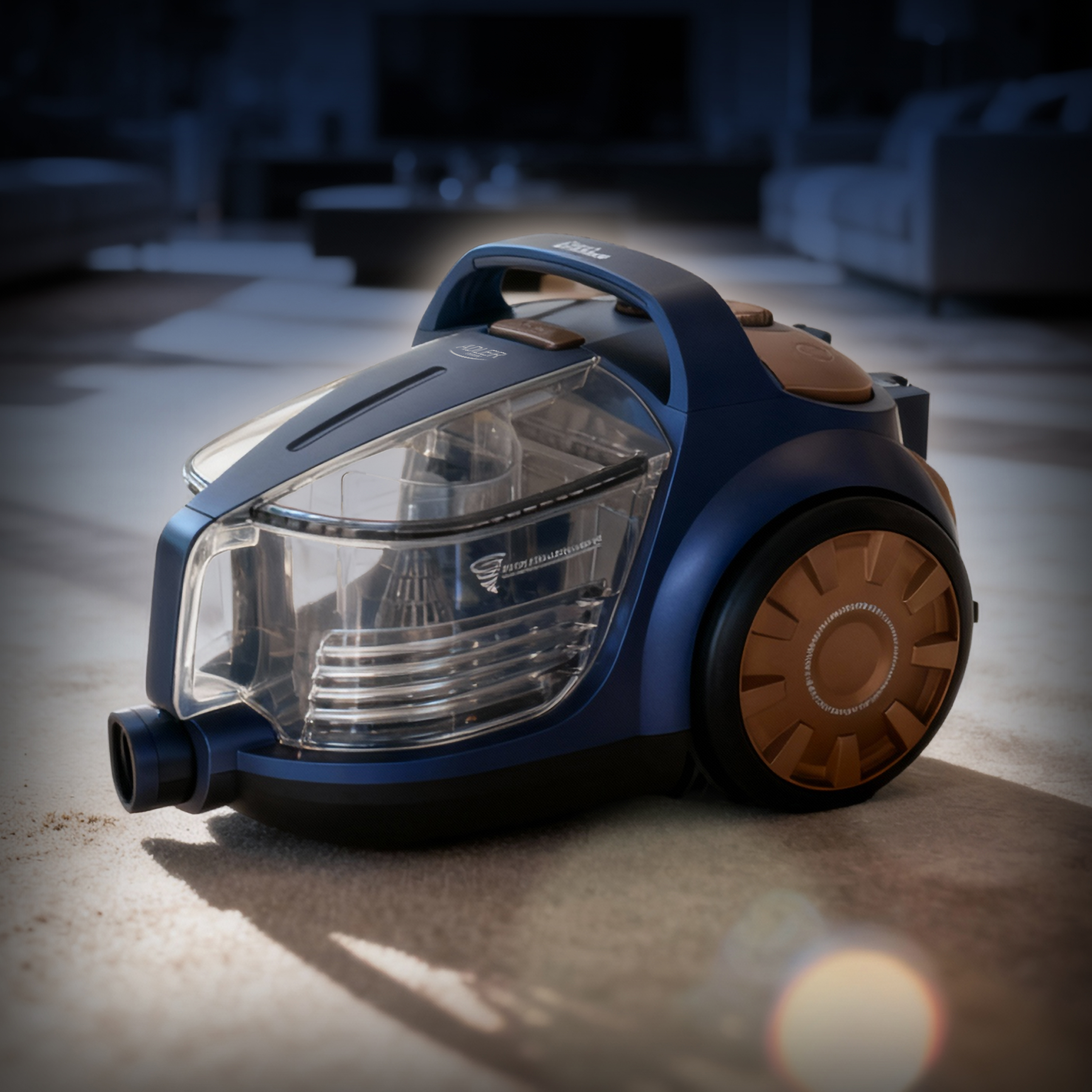 Adler Cyclone Vacuum Cleaner | AD 7076 | Bagless | Power 3000 W | Dust capacity 3.5 L | Violet