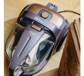 Adler Cyclone Vacuum Cleaner | AD 7076 | Bagless | Power 3000 W | Dust capacity 3.5 L | Violet