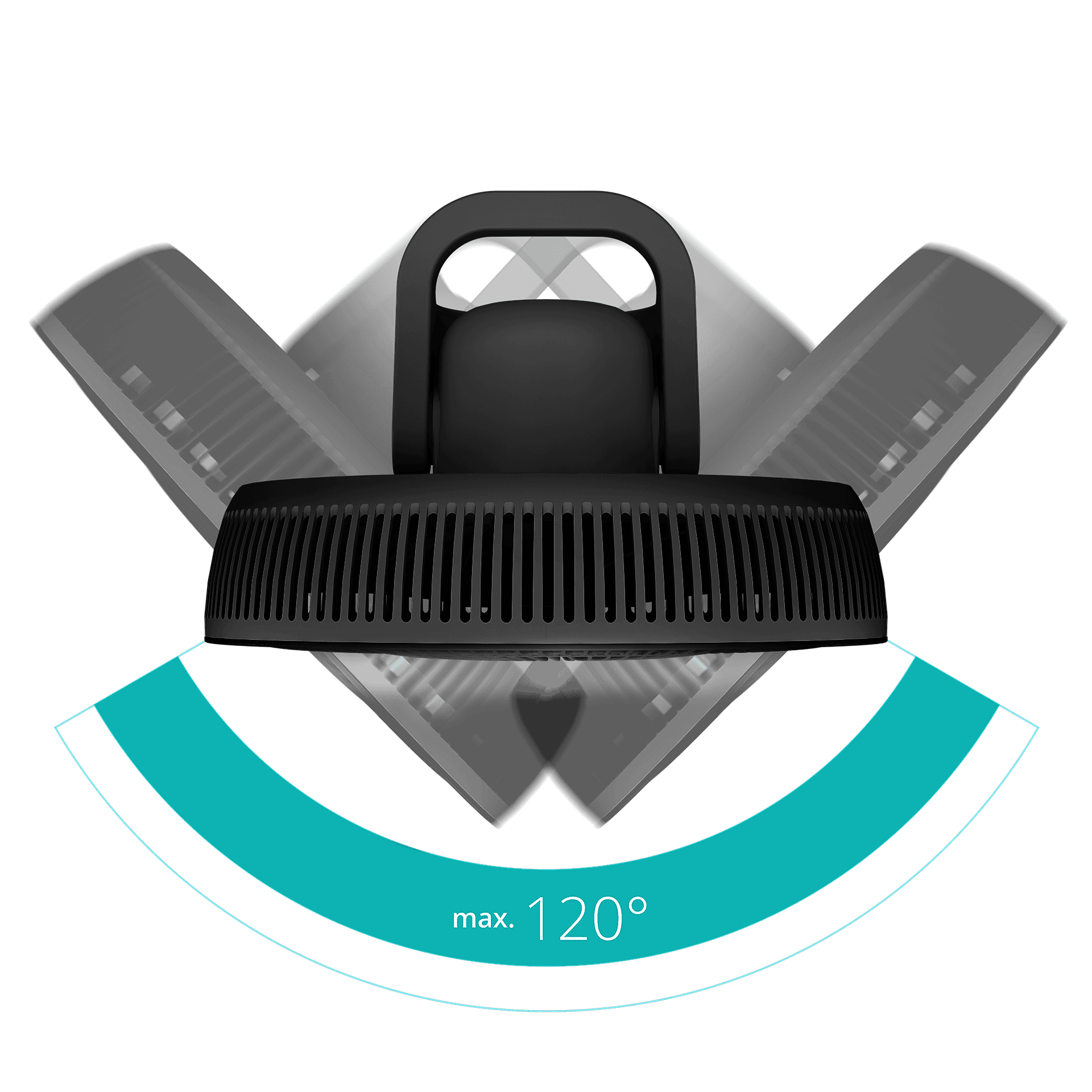 Duux Fan | Whisper 3 | Stand Fan | 19 W | Diameter 34 cm | Number of speeds 26 | Oscillation | Remote control | Black