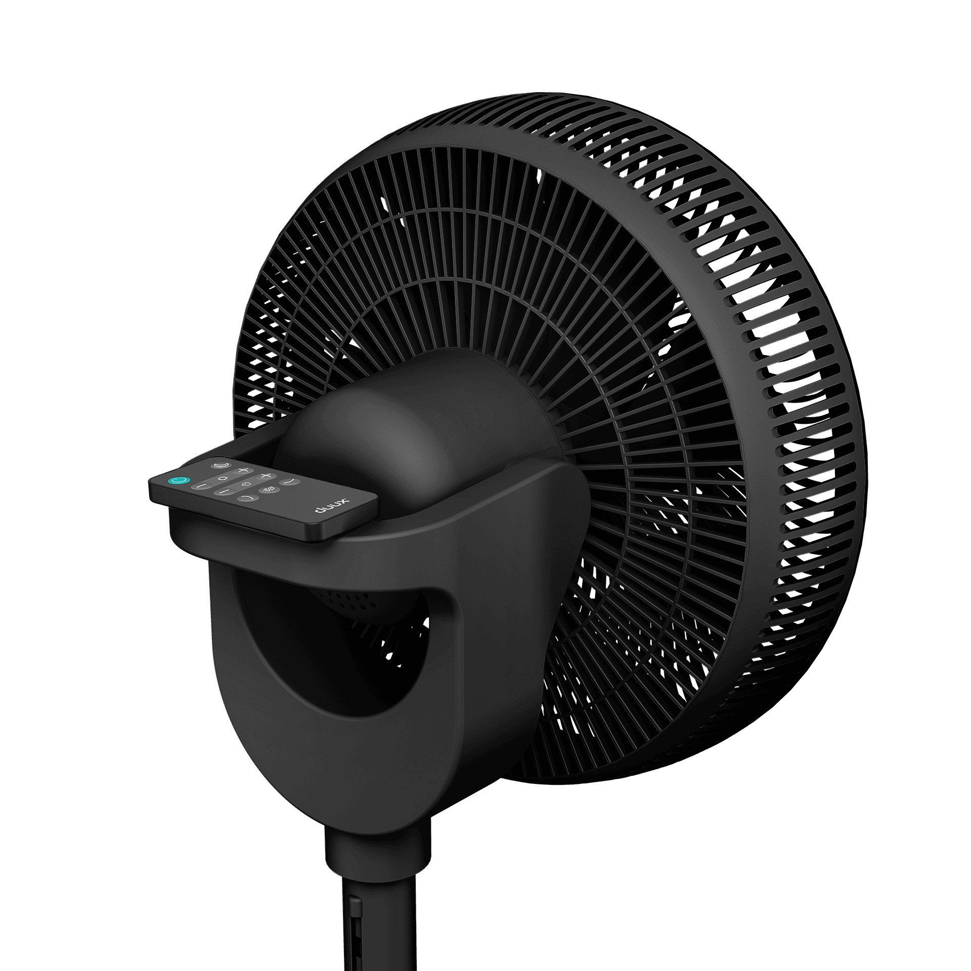 Duux Fan | Whisper 3 | Stand Fan | 19 W | Diameter 34 cm | Number of speeds 26 | Oscillation | Remote control | Black