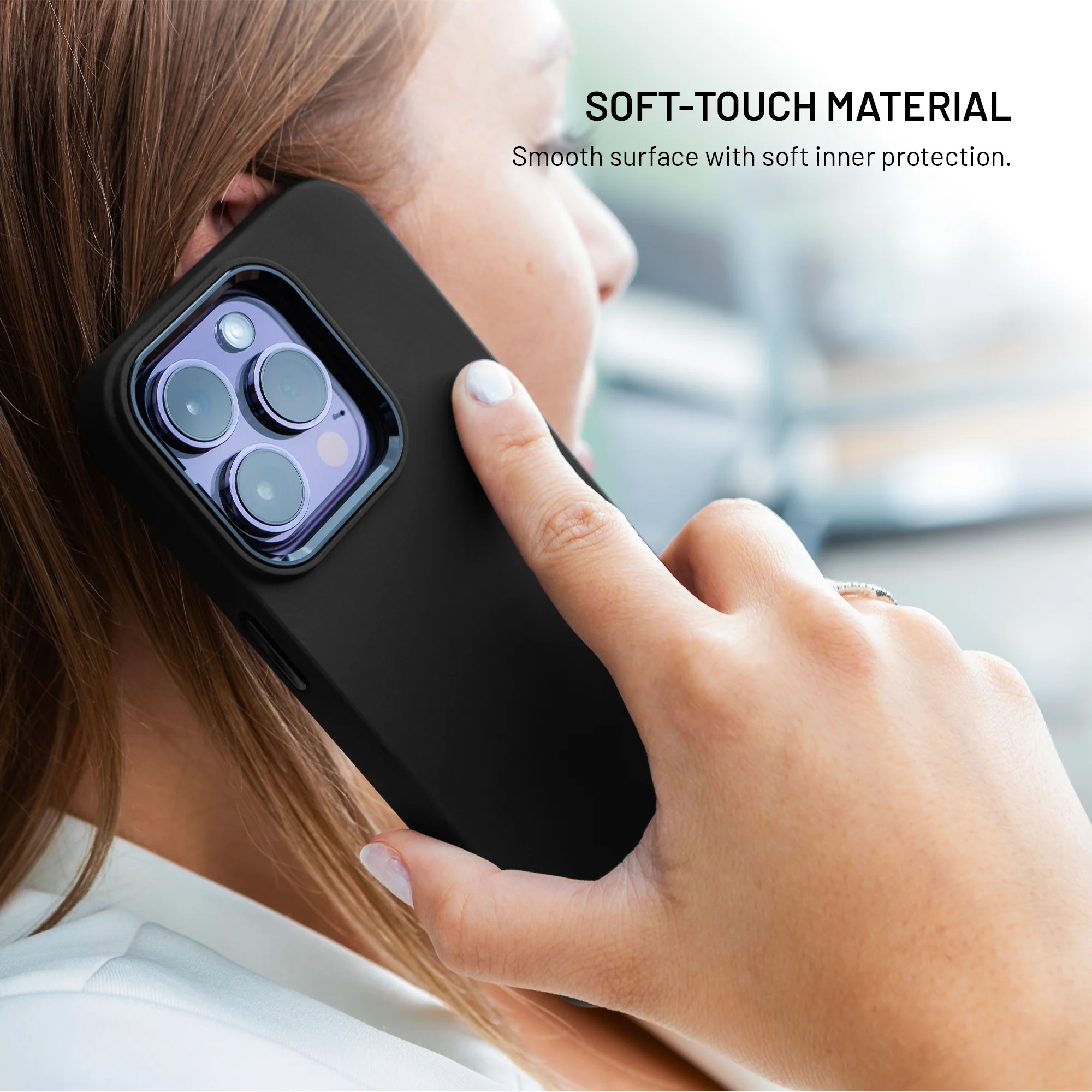 Fixed MagFlow | Back cover | Samsung | Galaxy S26 | Liquid Silicon | Black