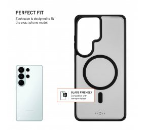 Fixed MagMisty | Back cover | Samsung | Galaxy S26 Ultra | Polycarbonate/TPU | Black