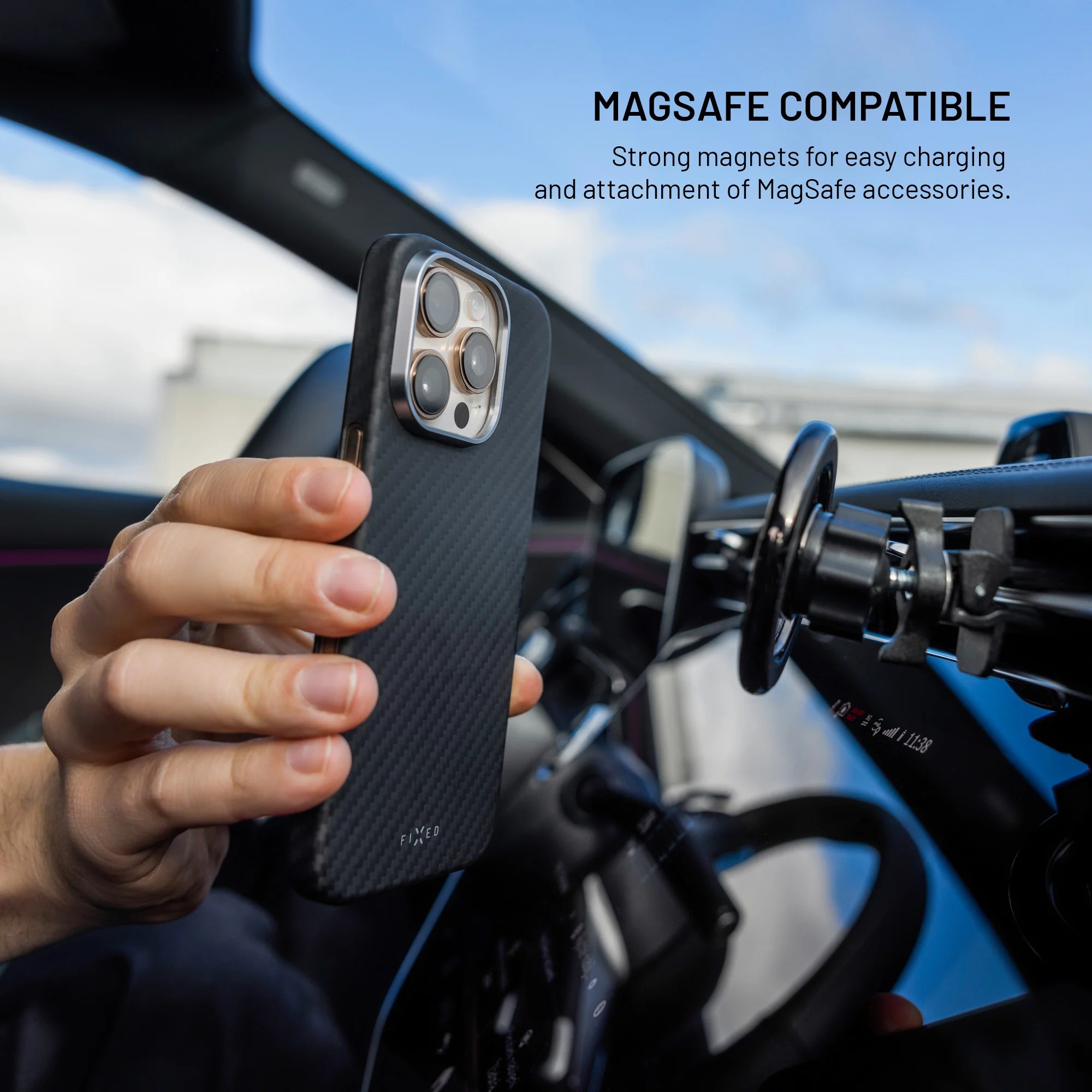 Fixed MagVelar | Back cover | Samsung | Galaxy S26 Ultra | Aramid fibers | Black