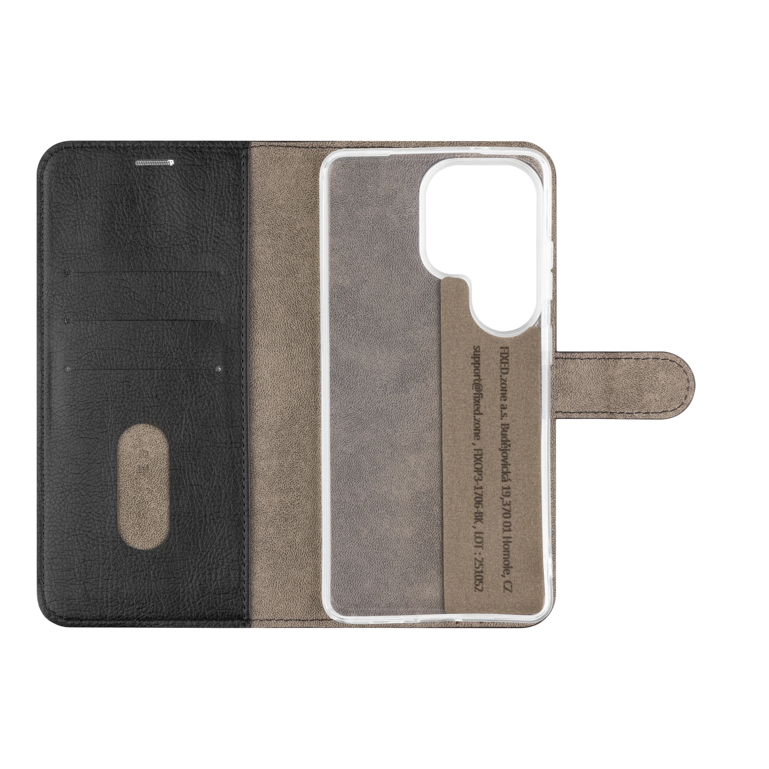 Fixed Opus | Book Case | Samsung | Galaxy S26 Ultra | Synthetic leather | Black