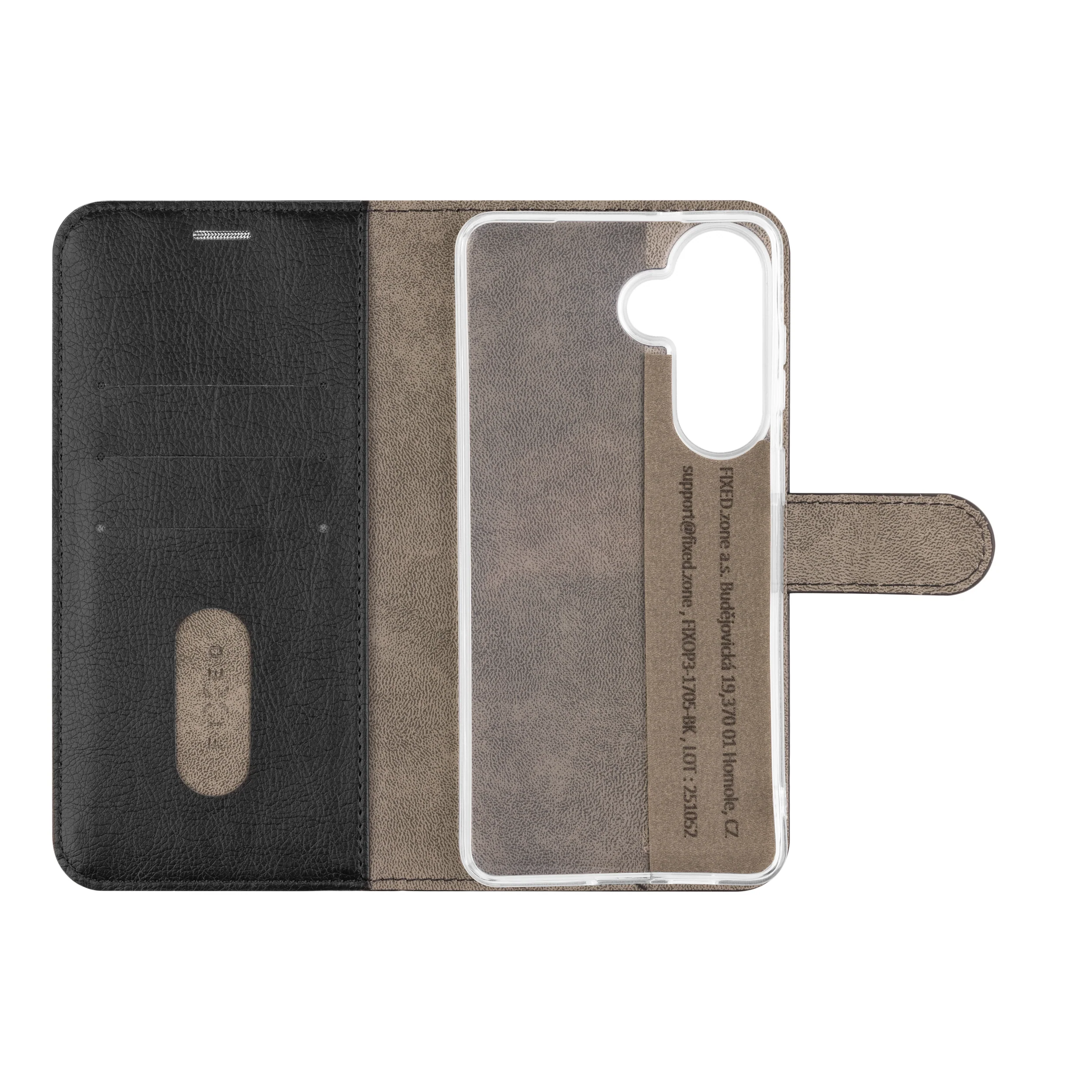 Fixed Opus | Book Case | Samsung | Galaxy S26+ | Synthetic leather | Black