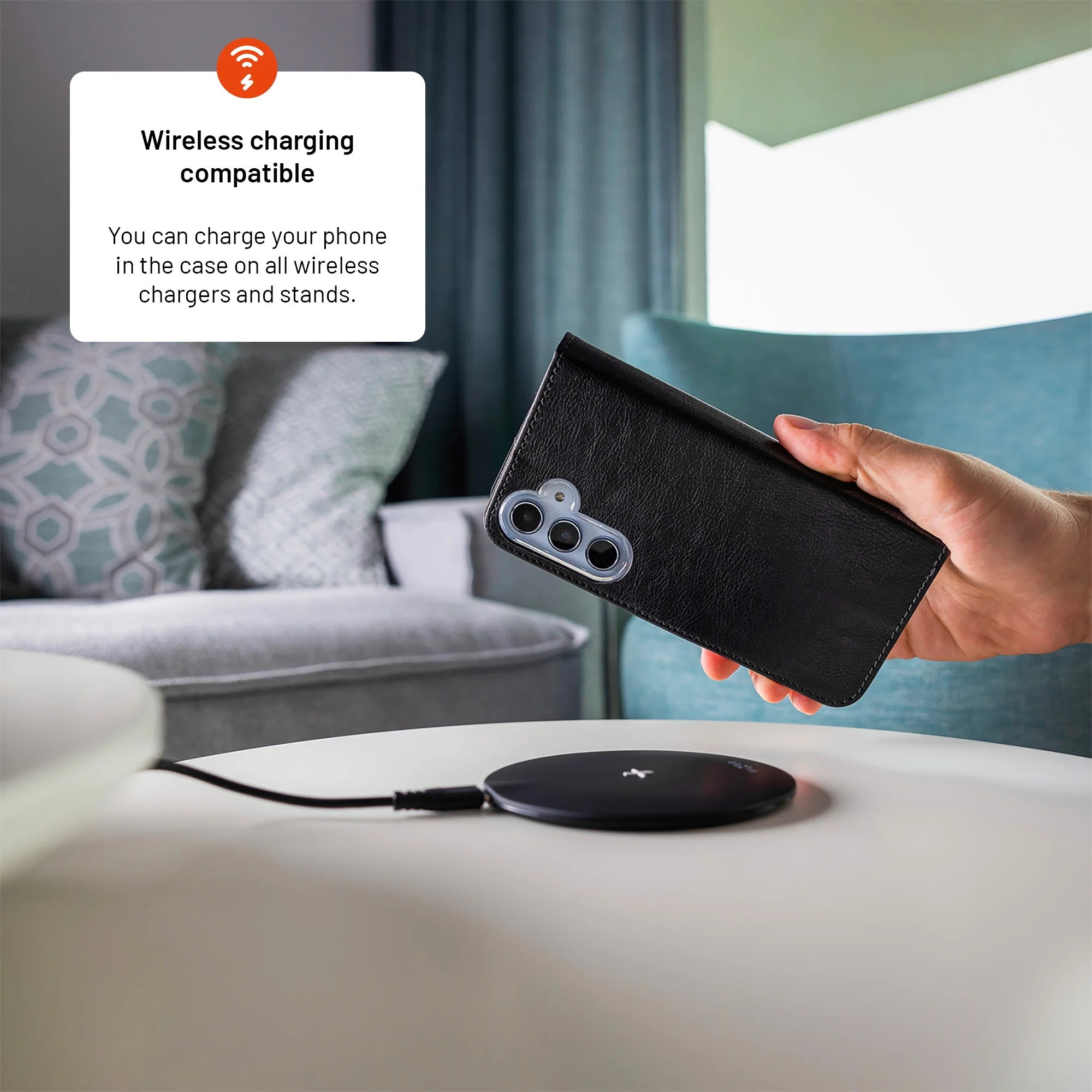 Fixed Opus | Book Case | Samsung | Galaxy S26+ | Synthetic leather | Black