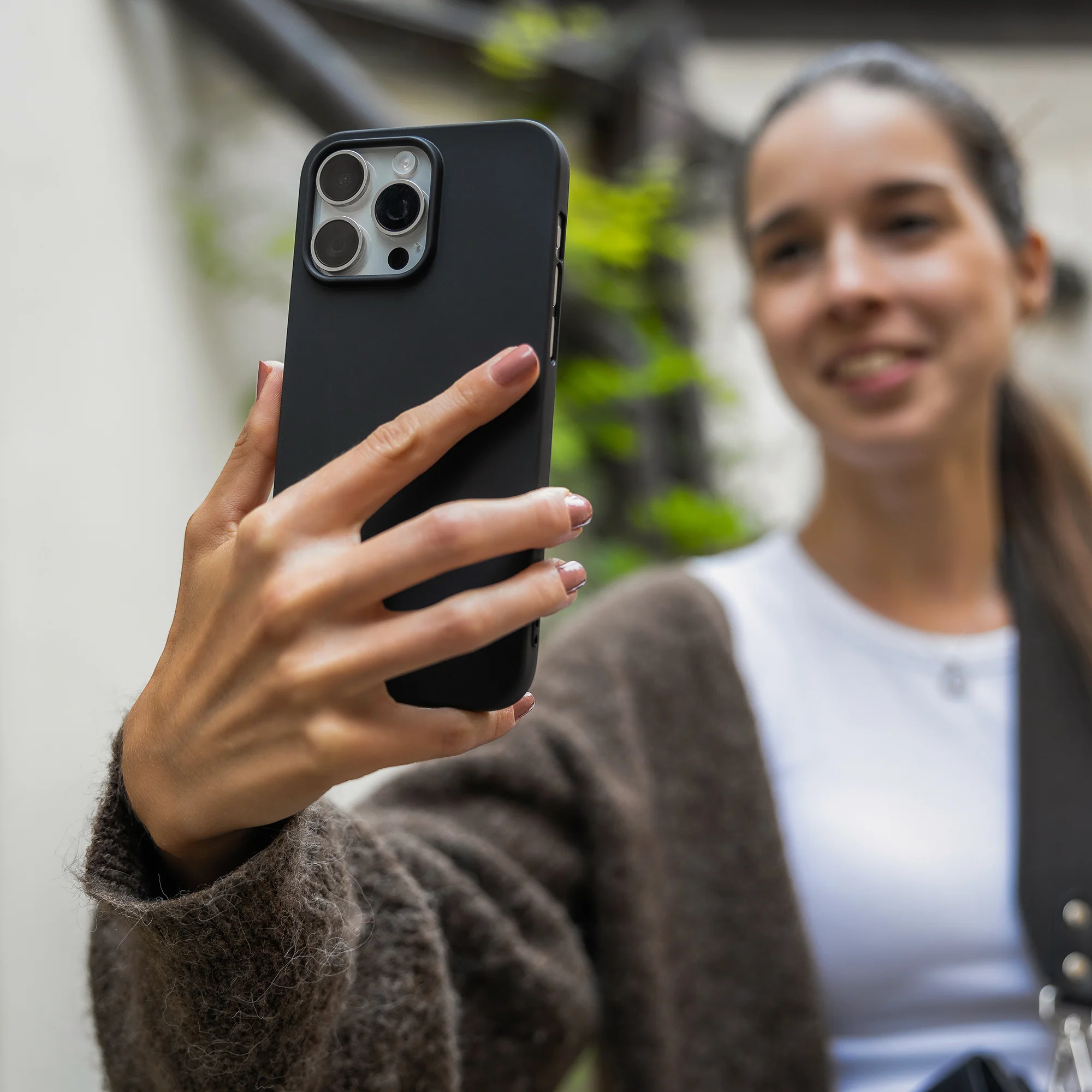 Fixed Story | Back cover | Samsung | Galaxy A57 5G | Rubberized | Black