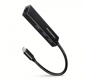 AXAGON SuperSpeed USB-C hub with gigabit LAN | HMC-GL3A