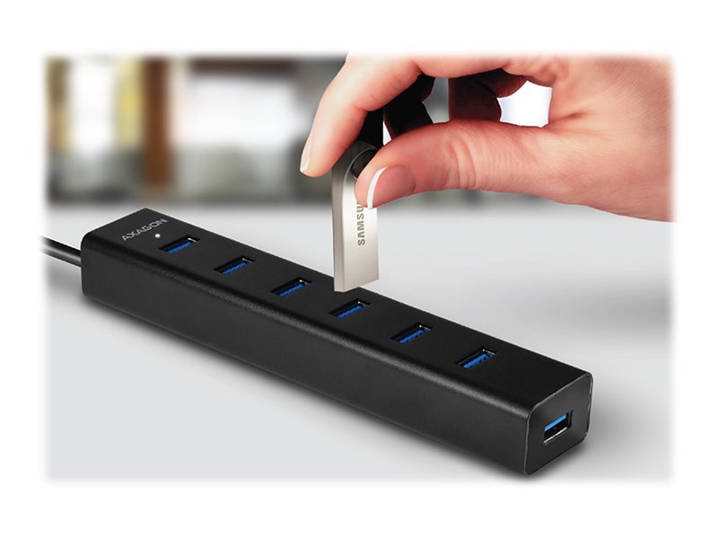 AXAGON USB3.0 Charging hub | HUE-SA7BP