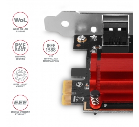AXAGON PCIe Gigabit Ethernet | PCEE-GIX