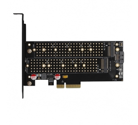 AXAGON PCEM2-DC PCIe NVMe+SATA M.2 adapter