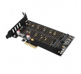 AXAGON PCEM2-DC PCIe NVMe+SATA M.2 adapter