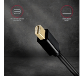AXAGON Mini DP to HDMI adapter, 4K/30Hz | RVDM-HI14N