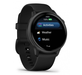 Garmin Vivoactive 6 Išmanusis laikrodis 30.4 mm Slate with Black Band