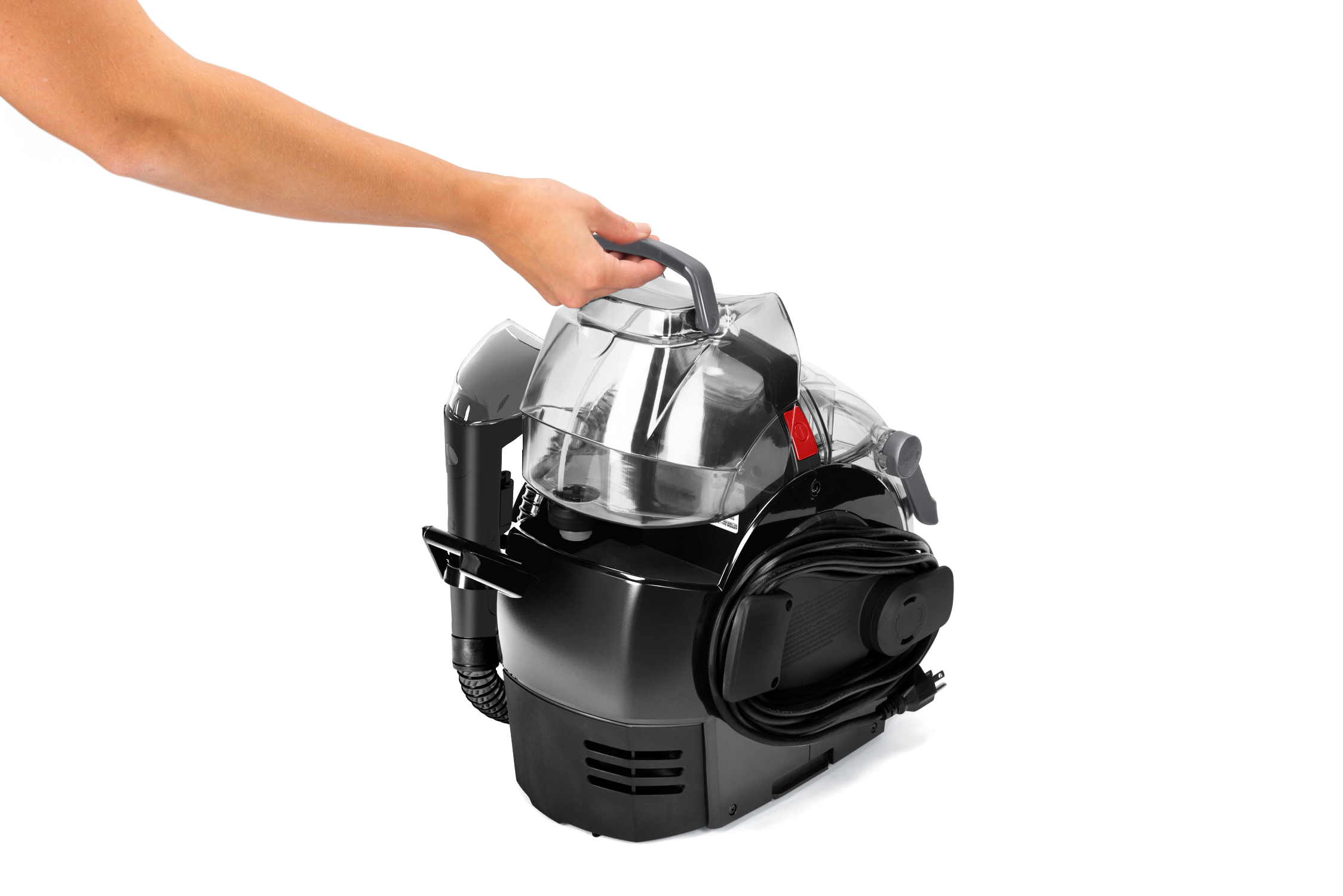 Bissell | SpotClean Pet Pro Plus Cleaner | 37252 | Corded operating | 750 W | Black/Titanium | 24 month(s)